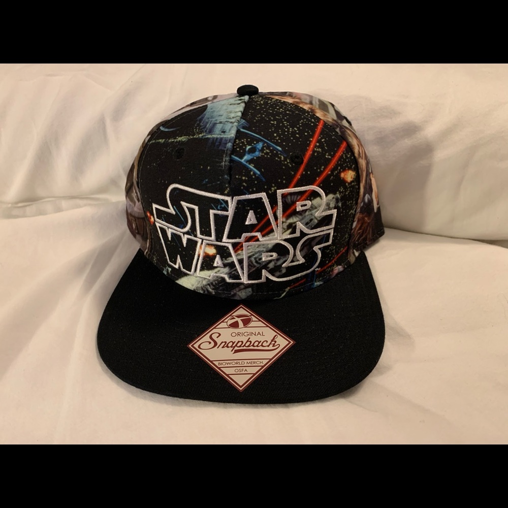 Star Wars SnapBack Full Graphic Print Embroidered